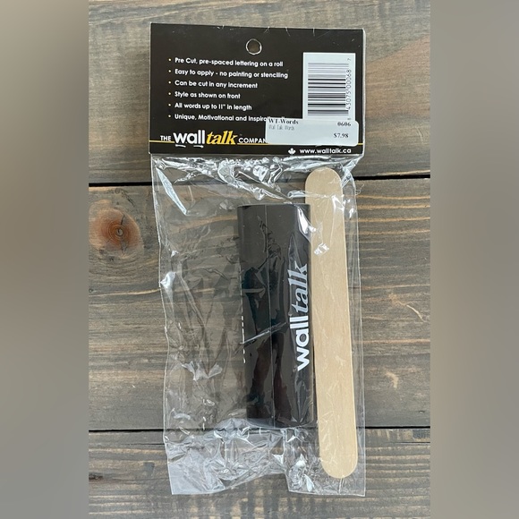 ‘Wish’ Wall Art! Add the word ‘Wish’ to any wall. Redecorate quickly! Wall Talk! - Picture 1 of 2